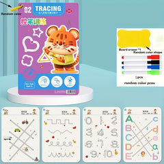 Magic Practice Workbook with Erasable Pens