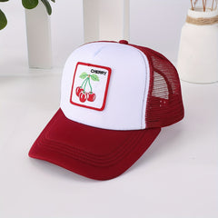 Fruit Patch Trucker Hat Sunshade Baseball Cap for Women