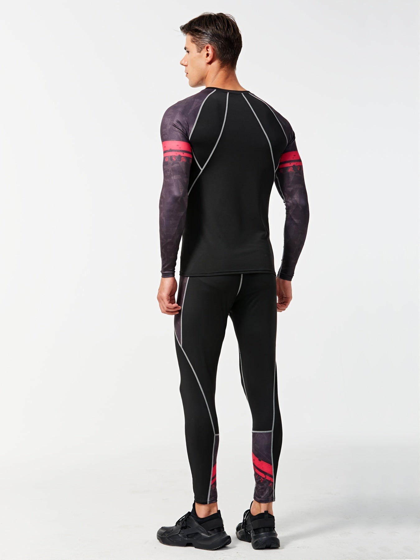 Men's Quick Drying Fitness Suit for Basketball Running Yoga
