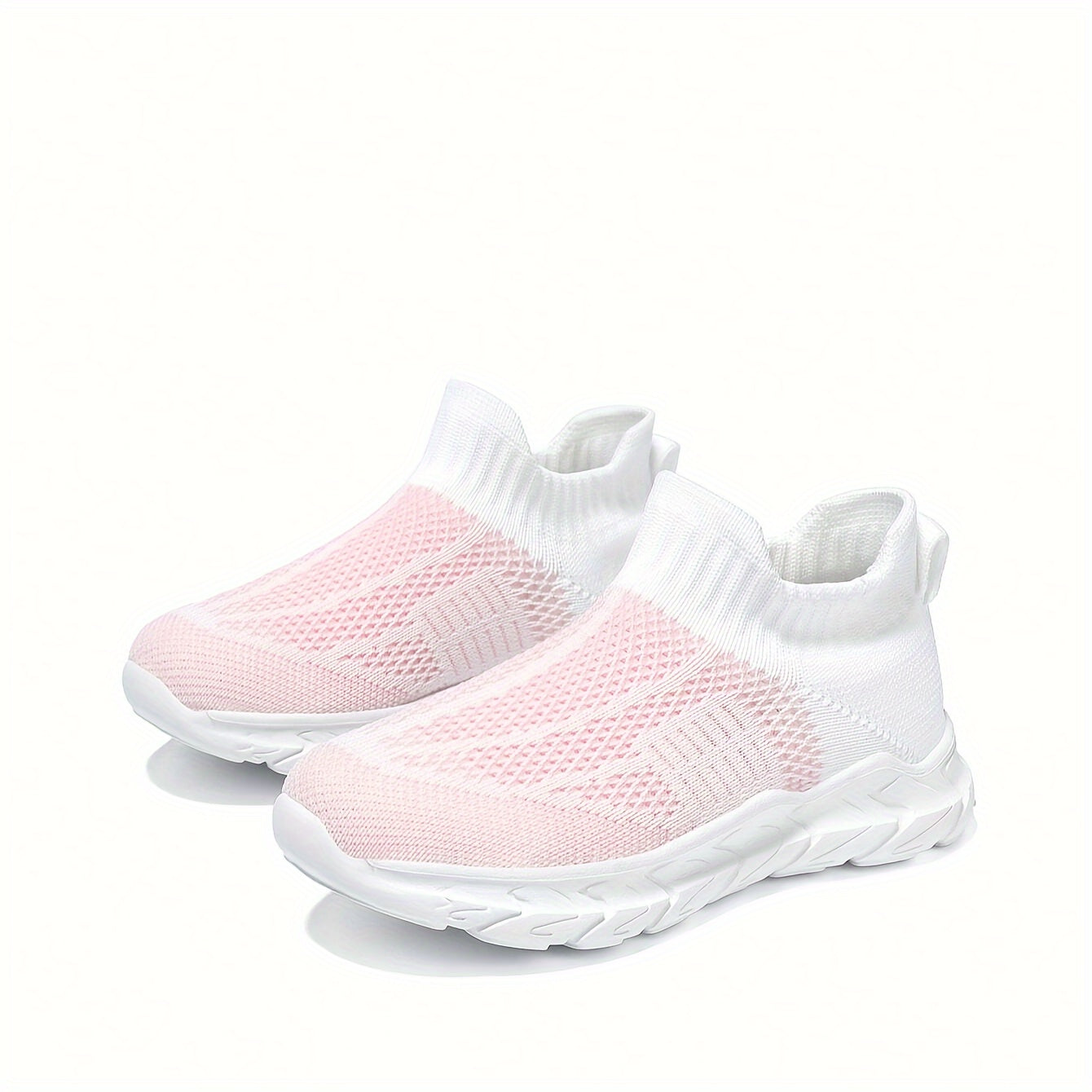 Boy's Knit Breathable Sock Shoes Soft Sole Sneakers Non Slip