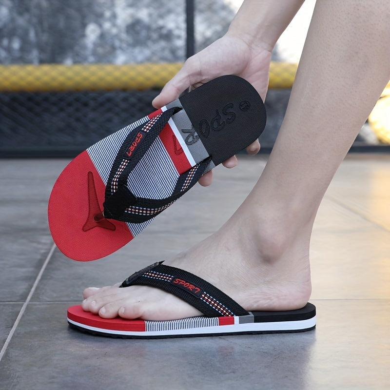 Men's Lightweight Non Slip Flip Flops Quick Drying Comfy Thong Sandals
