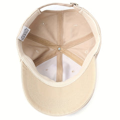 Letter Embroidered Baseball Cap Couple Hat Unisex Christmas Gift