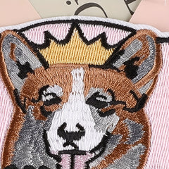 Dog Embroidery DIY Patch for Clothes Backpack Hat