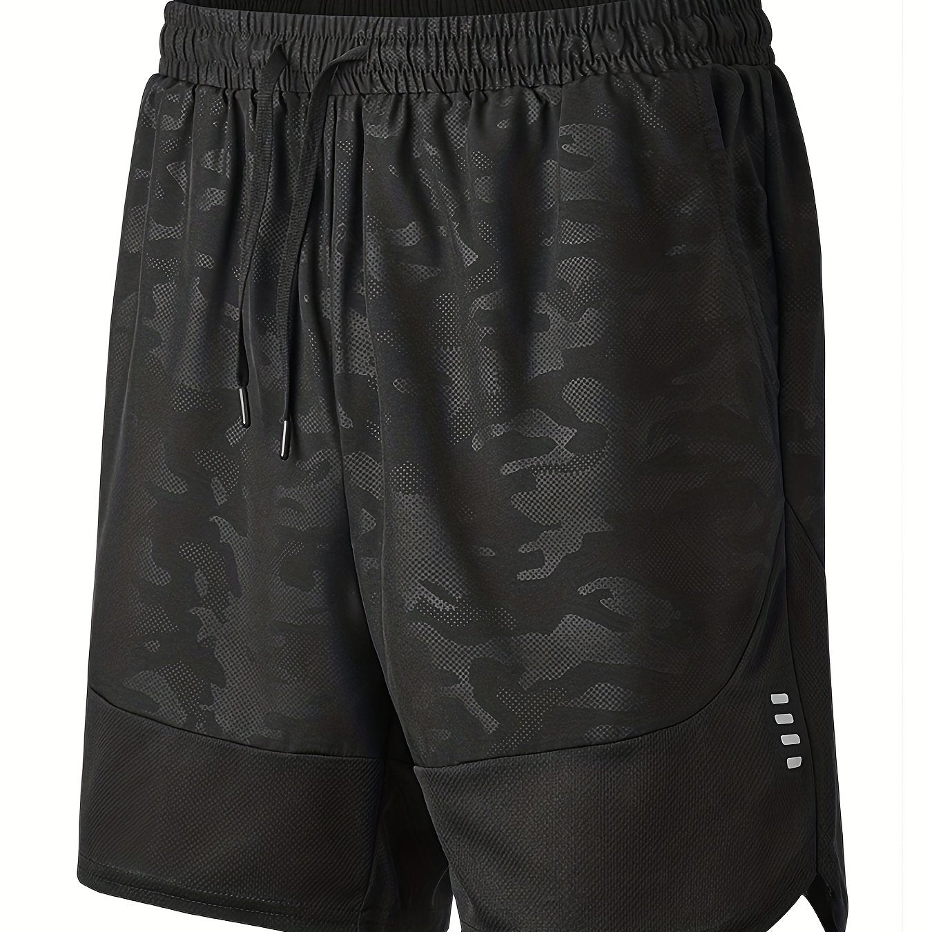 Quick Dry Camo Sport Shorts for Men Moisture Wicking Stretchy
