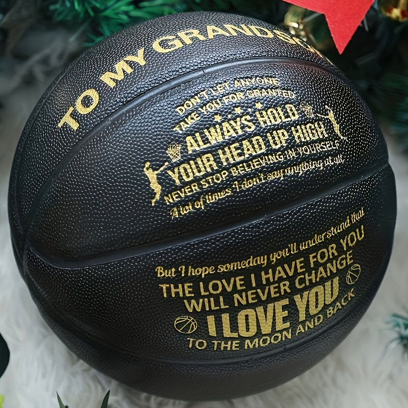Custom Basketball Gift for Grandson Size 7 74 93 cm