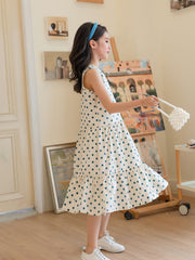 Polka Dot Dress for Girls - Summer Party Dress