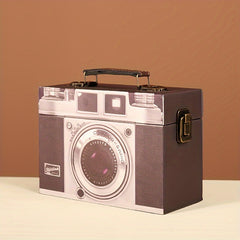 Retro Wooden Box Small Rectangular Storage Jewelry Gift Decor