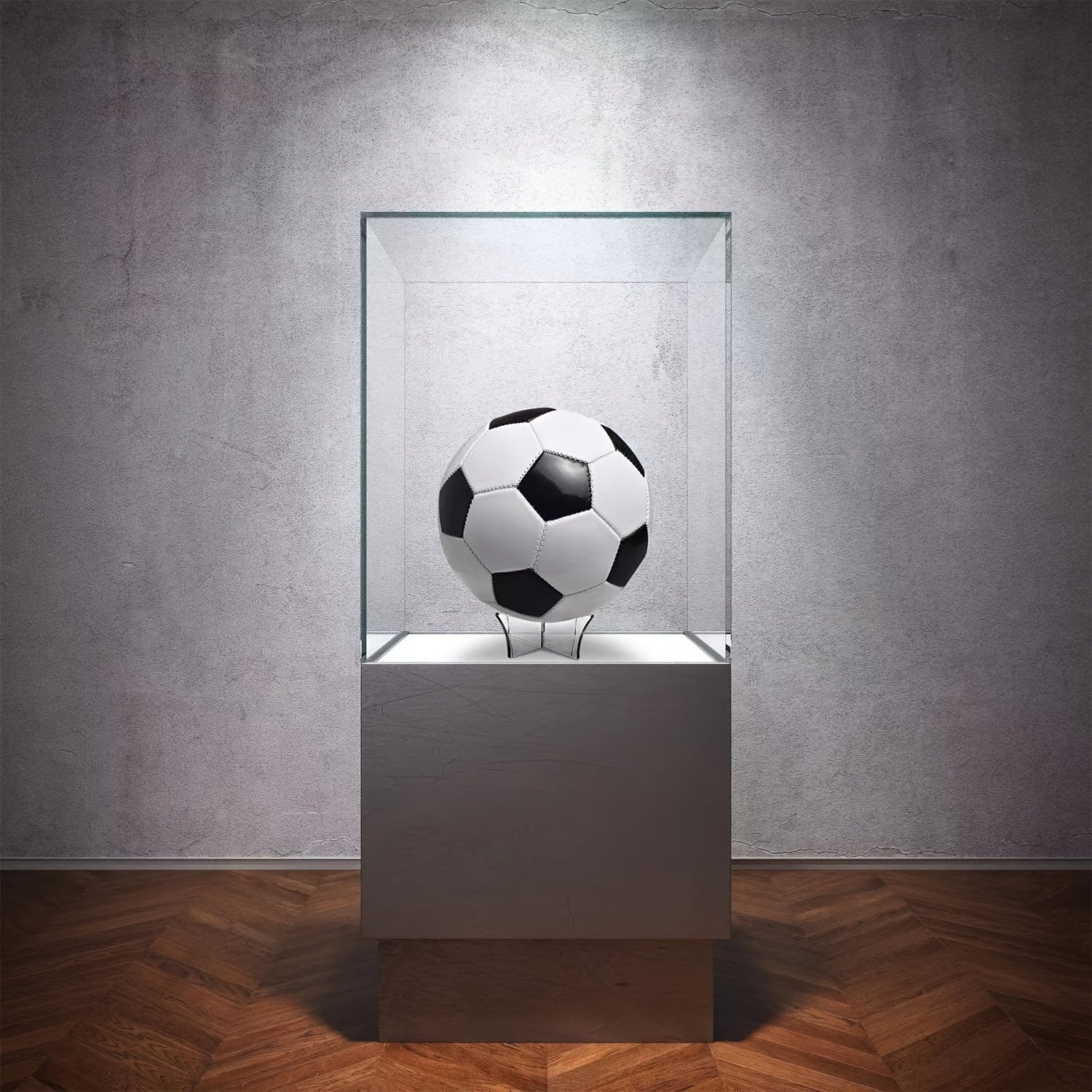 Acrylic Ball Display Stand For Sports Balls