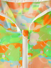Camouflage Zipper Hooded Jacket for Baby Boys and Girls