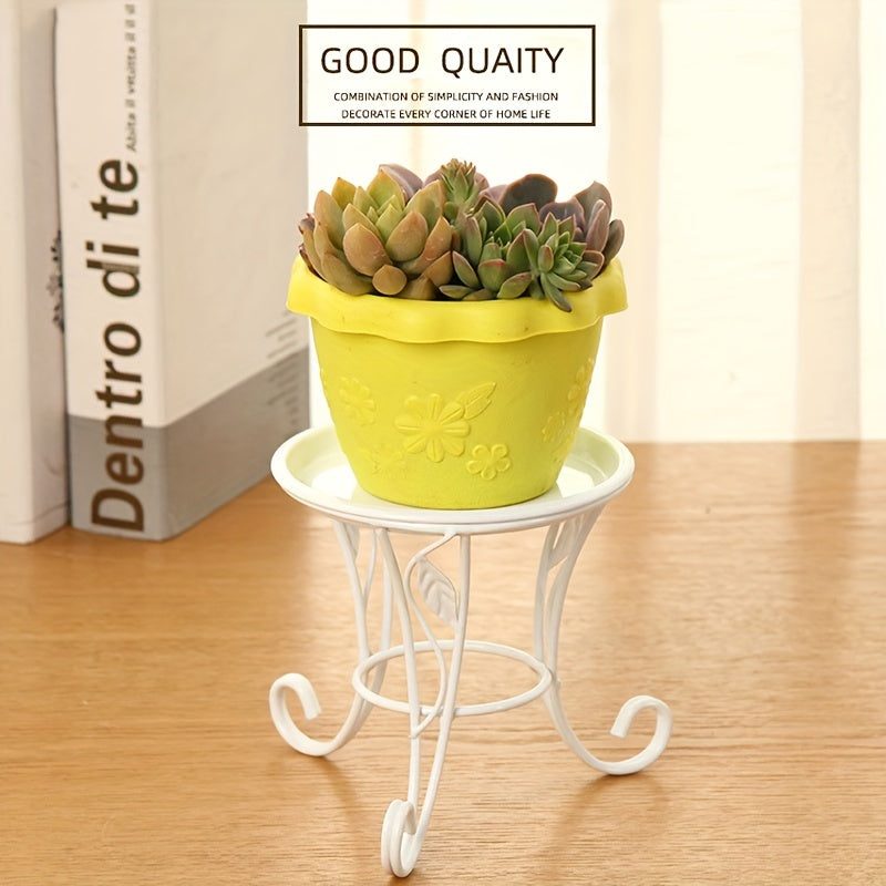 Mini Desktop Flower Rack Iron Art Succulent Flower Rack
