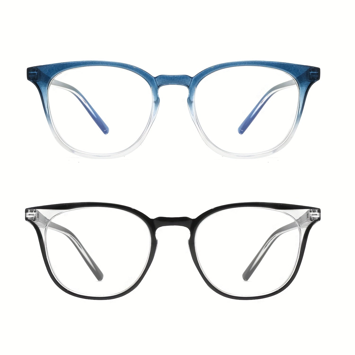 Retro Round Reading Glasses Anti Light Casual Eyeglasses
