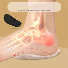 Silicone Half Sole Pads for Pain Relief in Women's and Men's Shoes