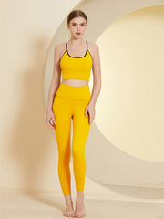 Yoga Sports Bra & Leggings Set for Women
