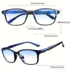 Men's Anti Light And Anti Computer Glasses Sports Non Screws Glasses
