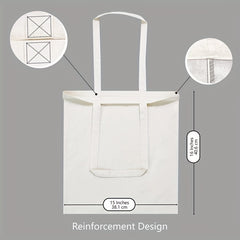 Portable Eco-friendly Canvas Bag for Shopping Outdoors