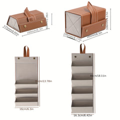 Sunglasses Storage Organizer Eyeglasses Holder Travel Case 6 Slot