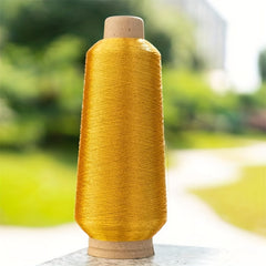 Golden Silvery Embroidery Thread Polyester Sewing Accessories