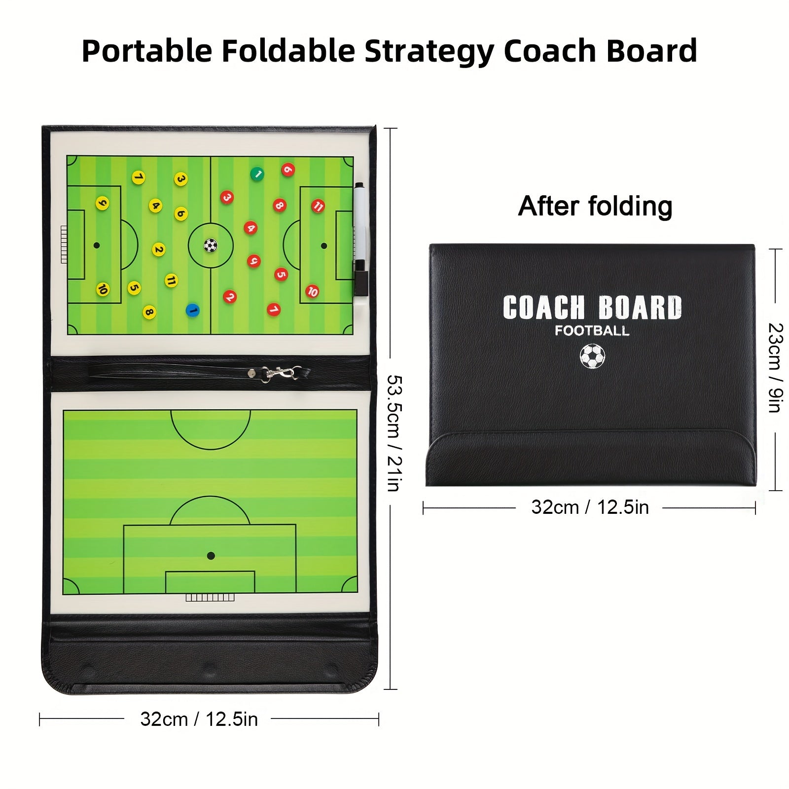 Soccer Coaching Board Magnetic Strategy Board