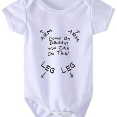 Baby Boys Casual Daddy You Can Do This Onesie