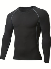 Men's Comfy Sports Compression T-Shirt for Fitness