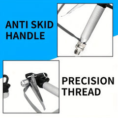 3pcs Airless Paint Spray Gun w/ Nozzle & Swivel Joint