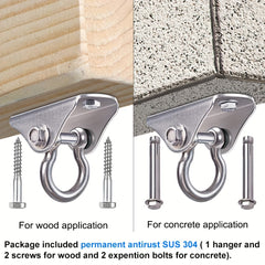 Stainless Steel Heavy Duty Swing Hanger 453KG Capacity
