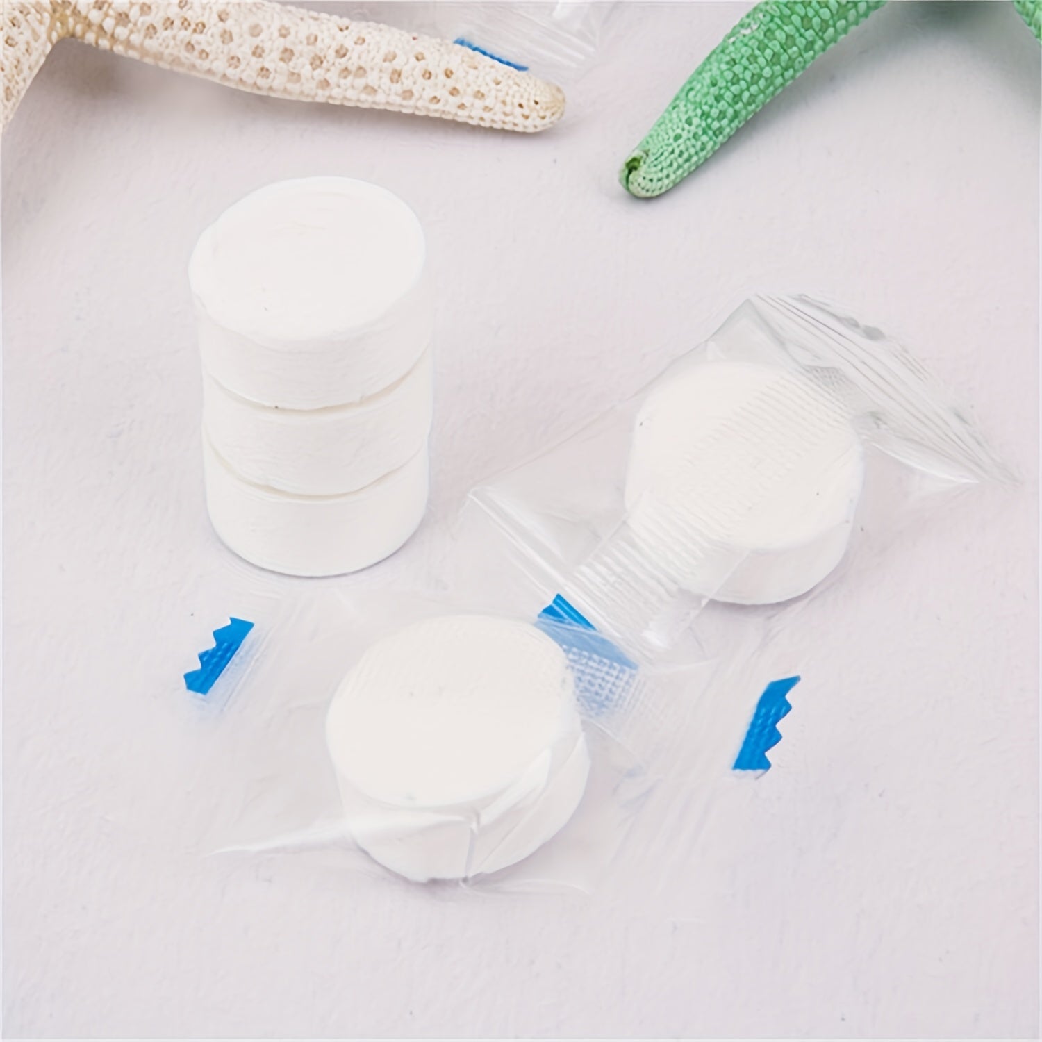 Compressed Towels Disposable Portable Face Towel Mini Tablets Cotton Coin Tissue