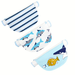 3pcs Kids Cotton Sweat Towels for Back Pad