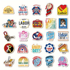 50pcs Worker Series Graffiti Stickers Waterproof DIY Decoration