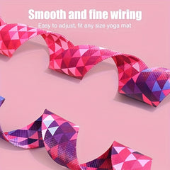Adjustable Colorful Yoga Mat Storage Strap