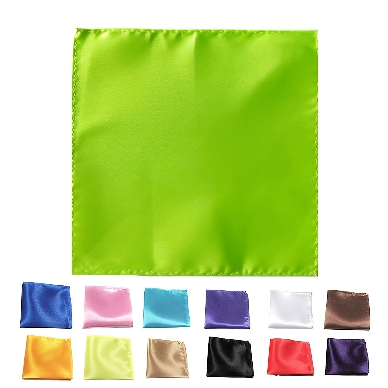 Men's Suit Pocket Square Small Square Towel Wedding Evening Party Dress