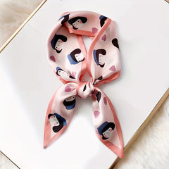 Small Ribbon Scarf Bag Accessories Wrist Scarf
