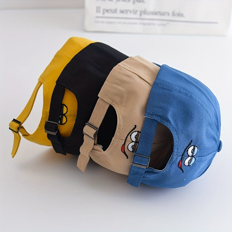 Embroidery Cap Sun Protection Comfortable Breathable Cap For Summer Holiday
