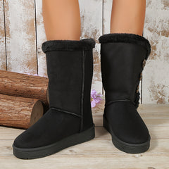 Women's Platform Snow Boots Plush Lined Winter Boots