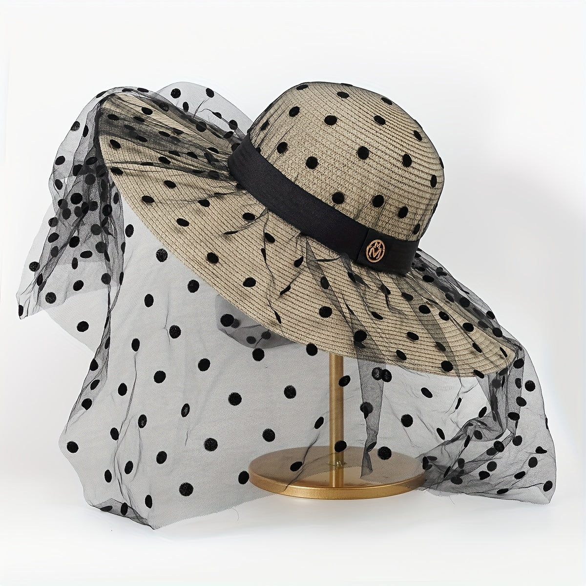 Summer Sunscreen Vacation Hat Retro Seaside Beach Straw Hat