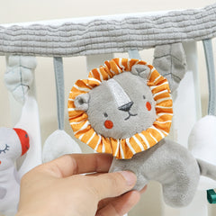 Baby Cartoon Car Pendant Soothing Cloth Toy Gift