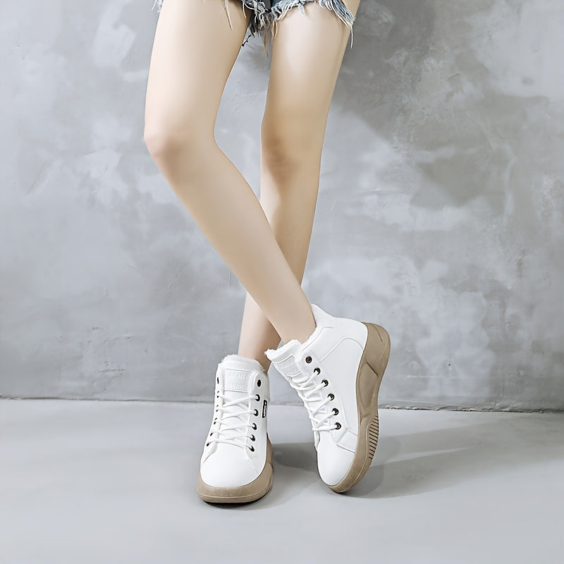 Women's Waterproof Snow Shoes Warm Winter Ankle Sport Shoes