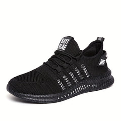 Men's Knitted Lightweight Sneakers for Running Jogging