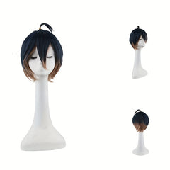 12inch 30 And Gradient Men's Anime Cosplay Wig