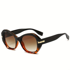Women's Round Frame UV Protection Sunglasses