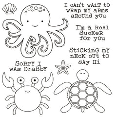 Cartoon Animals Clear Stamp for DIY Scrapbooking Card Making