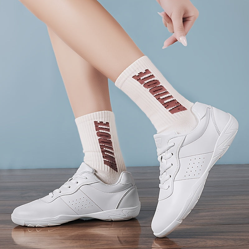 Women's Cheer Shoes Cheerleading Shoes Dance Athletic Training Tennis Breathable