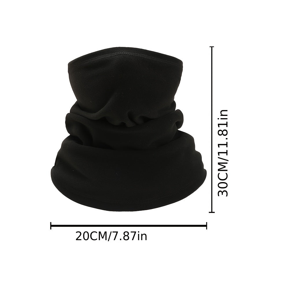 Kids Plush Neck Cover for Winter Warmth - Cycling and Skiing
