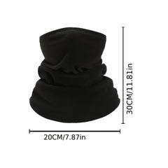 Kids Plush Neck Cover for Winter Warmth - Cycling and Skiing