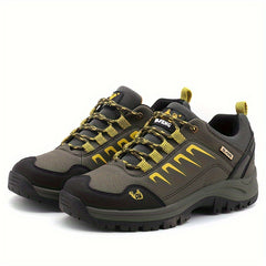Men's Low Top Hiking Boots Non Slip Lace Up Shoes