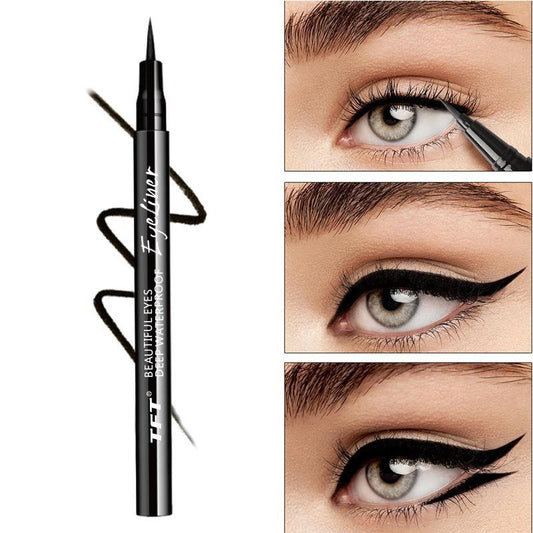Waterproof Eyeliner Gel Pen Long Lasting Smudge Proof