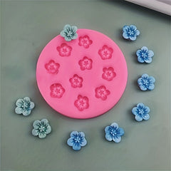 6inch Polymer Clay Flower Pendant Earrings Silicone Mold