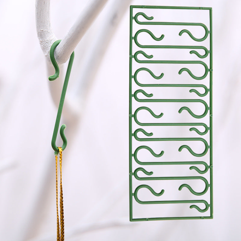 10pcs Christmas Decorations Hook Small Pendant Tool