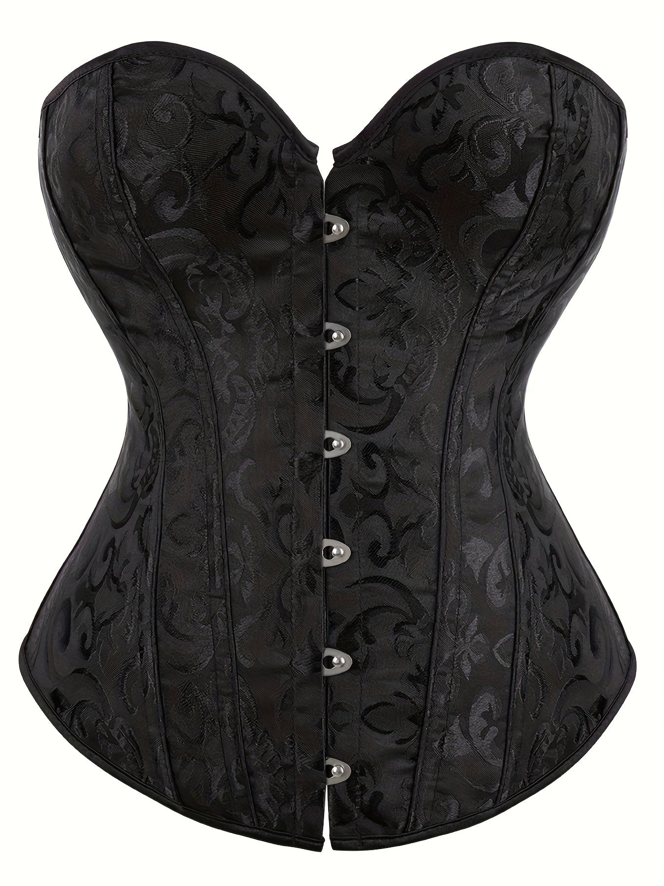 Strapless Corset Bustier Tummy Control Body Shaper Lace Up Slimmer