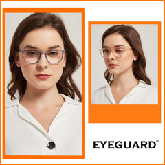 EYEGUARD 2 Pack Square Light Glasses